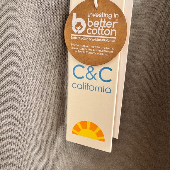 NWT C&C California Women's Olive Green Sweater with Lace Detail - Size XL - Picture 4 of 12